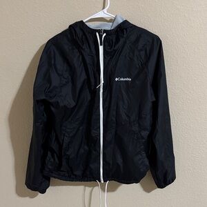 Columbia Black fleece lined brand new hooded Jacket